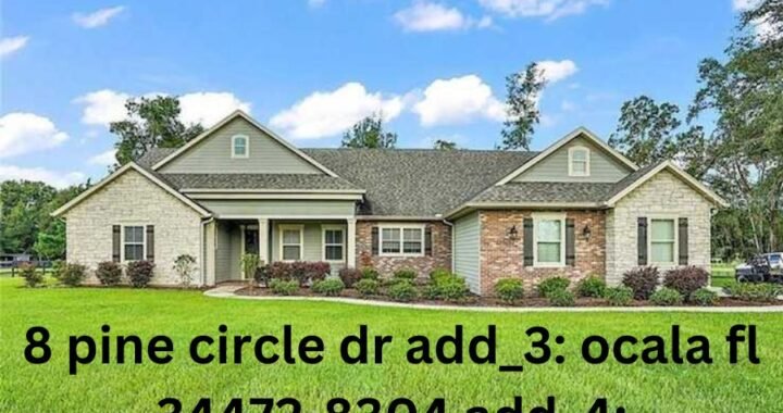 Discover the Charm of 8 Pine Circle Dr: A Comprehensive Guide to This Ocala Gem