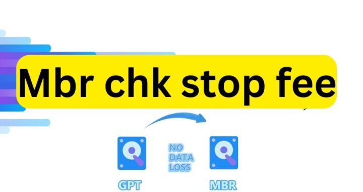 Understanding the MBR Check Stop Fee: Everything You Need to Know